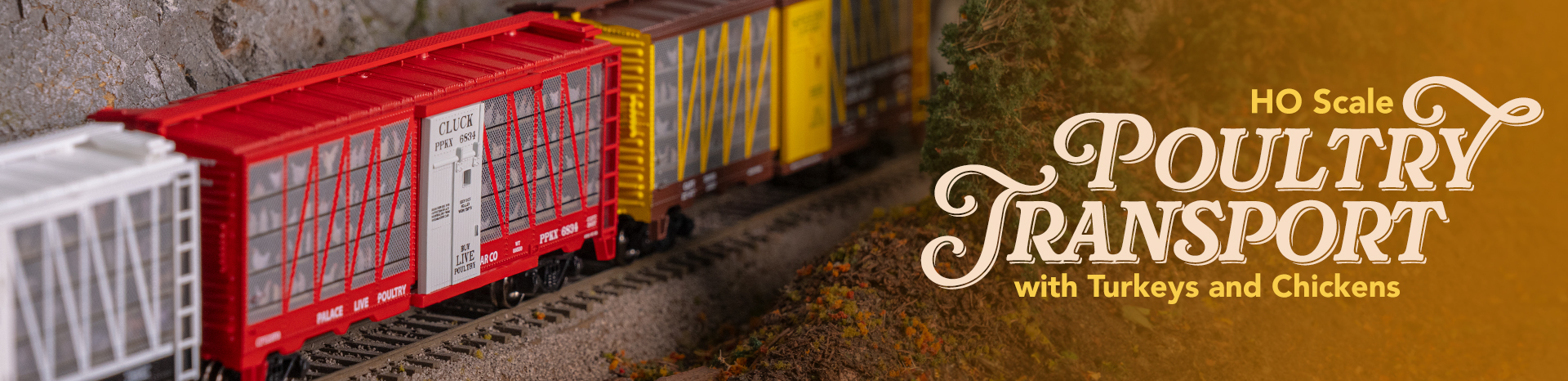 (image for) HO Poultry Cars